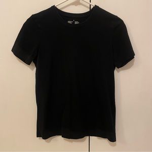 🖤 MUJI Basic Black Fitted T-Shirt Goth Punk Alternative Streetwear Basics 🖤